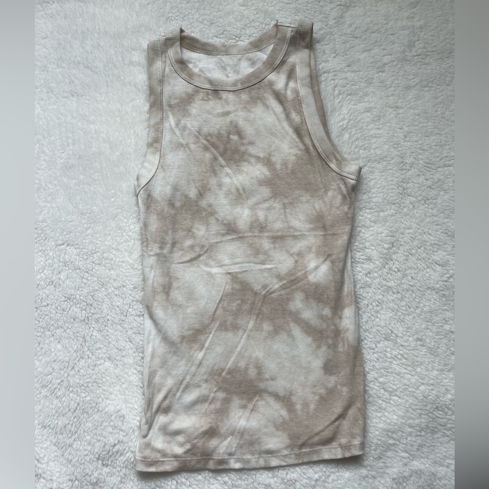 A New Day tie die fitted tank